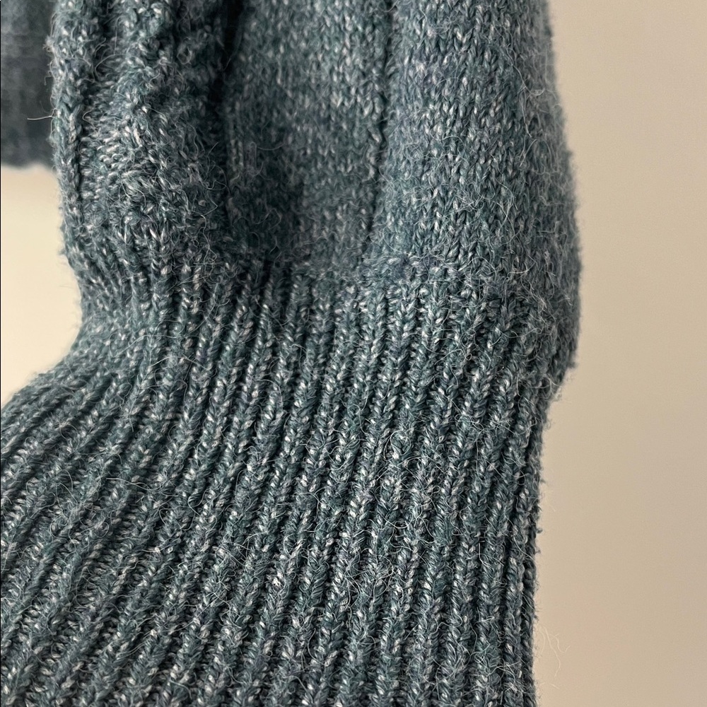 Hippie Rose Teal Crew Neck Sweater - Picture 7 of 8